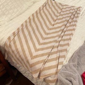 Ankle length cotton skirt